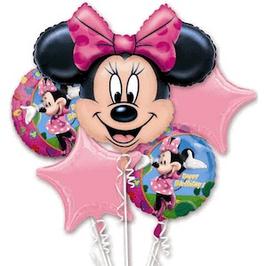 Large Pink Minnie Mouse Bouquet