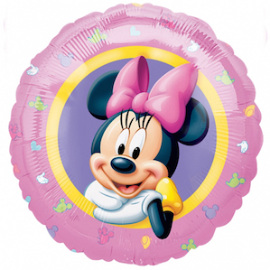 Minnie Mouse Pink Foil Balloon 