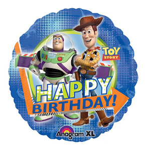 Toy Story Happy Birthday Round Foil Balloon 