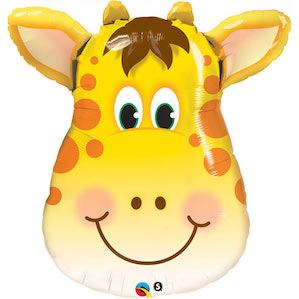 Giraffe Head Shaped Balloon