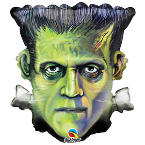 Frankenstein's Head Shape Large Foil Balloon