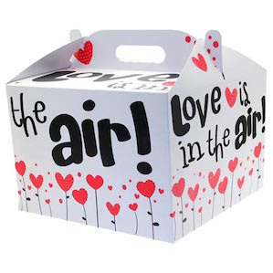Love is in the air Printed Balloon Box