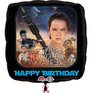 Star Wars The Force Awakens Square Balloon