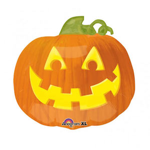 Pumpkin Head Shape Large Foil Balloon