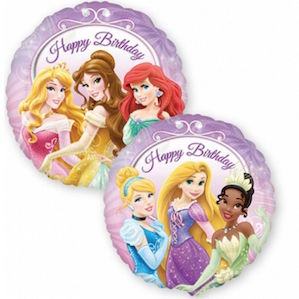 2 Large Disney Princess Foil Balloons