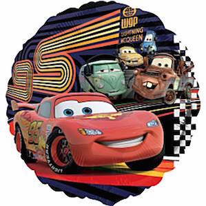 Large Disney Lightning McQueen Foil Balloon 
